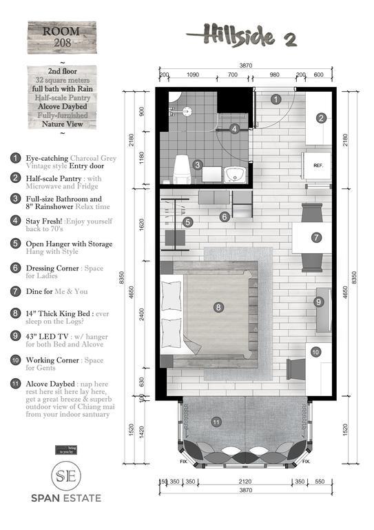 Stay In Style At Nimman R208 شيانغ ماي المظهر الخارجي الصورة